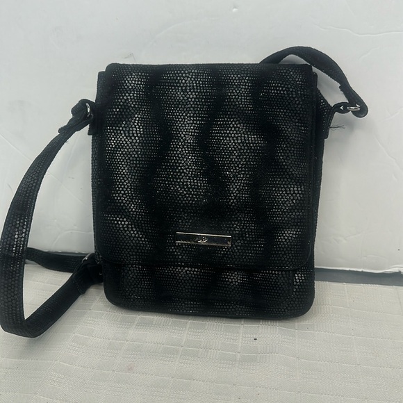Vintage Leather co  by Liz Claiborne suede  leather organized bag - Picture 1 of 11